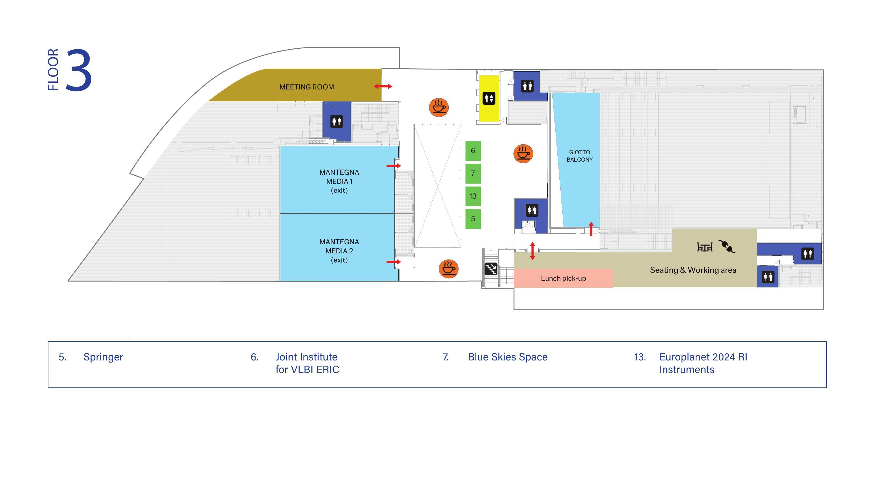 EAS Floor map 3